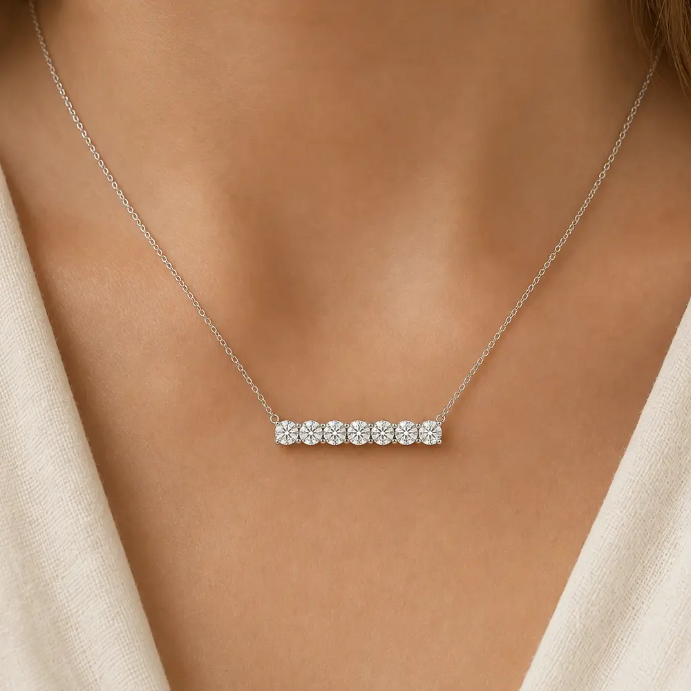 The Diamond Bar worn on model
