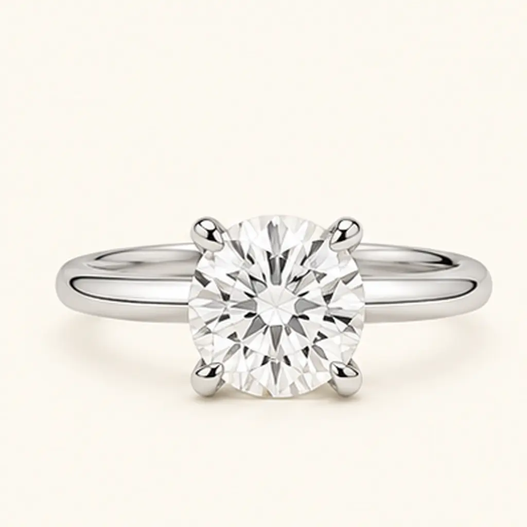 The Lilyan Round diamond jewellery