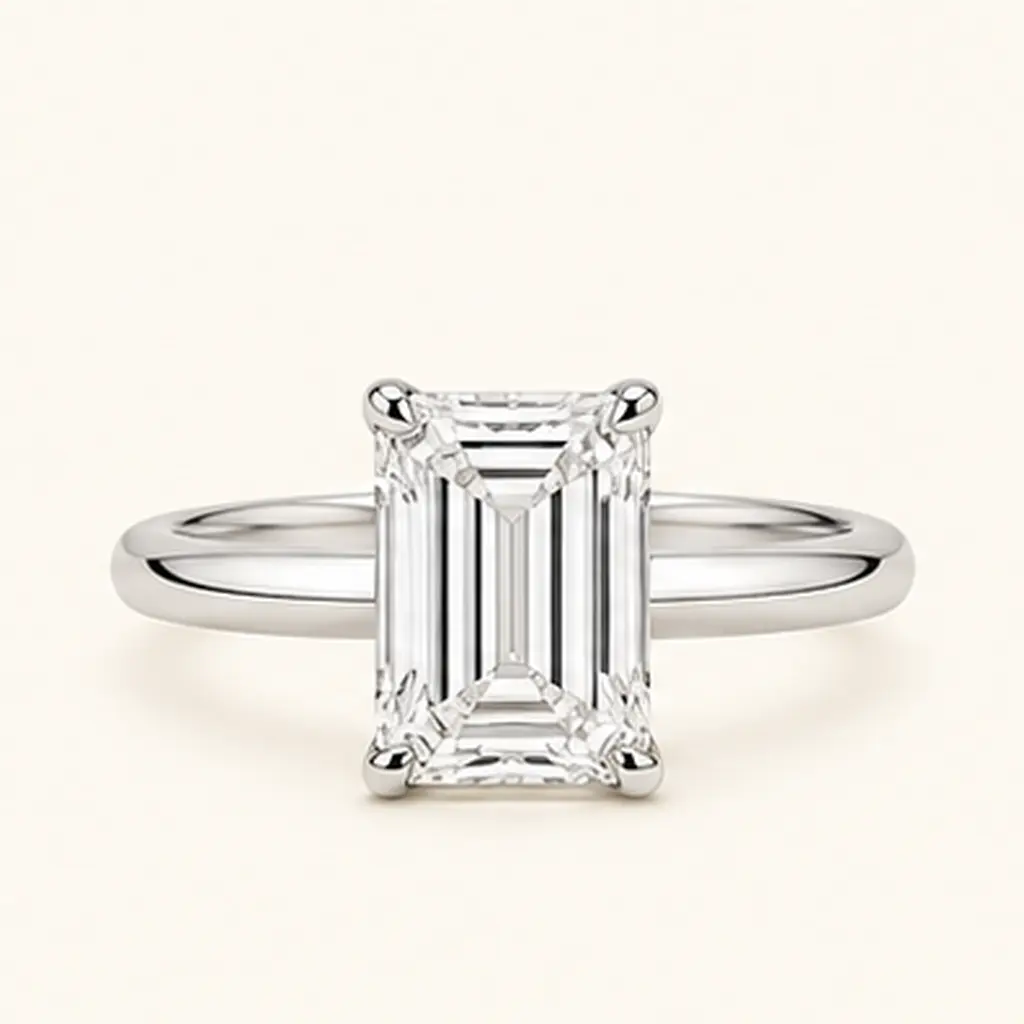 The Élan Emerald diamond jewellery