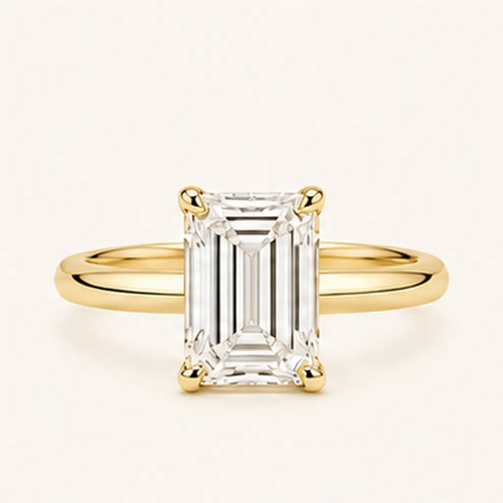 The Élan Emerald diamond jewellery