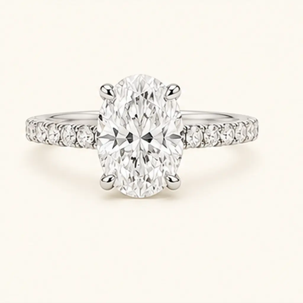 The Lumière Pavé diamond jewellery