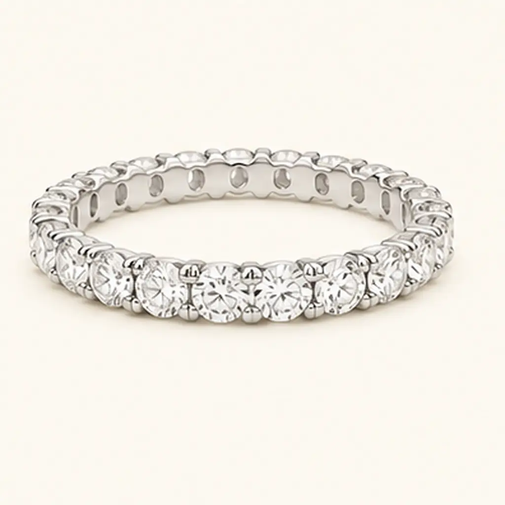 The Éternité diamond jewellery