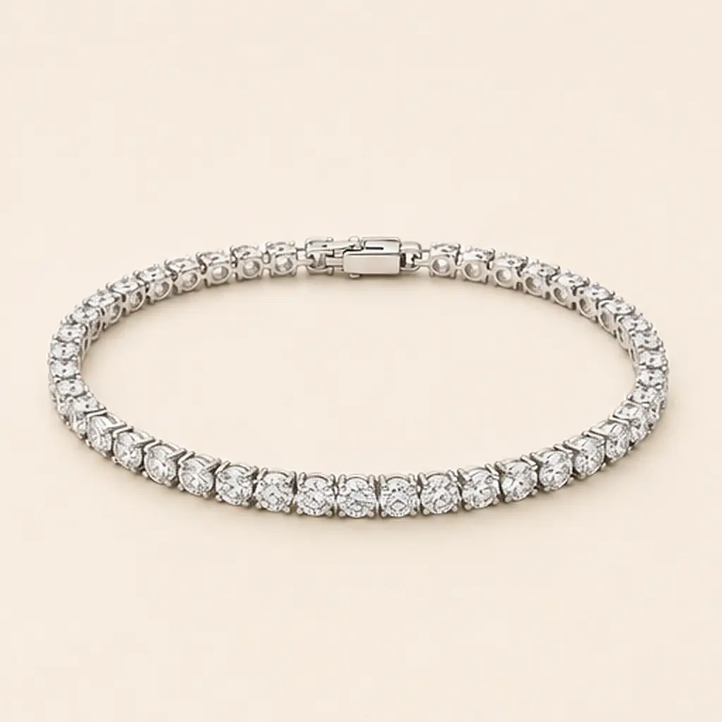 The Ligne Tennis diamond jewellery