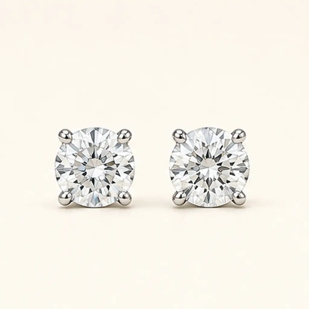 The Classic Studs diamond jewellery