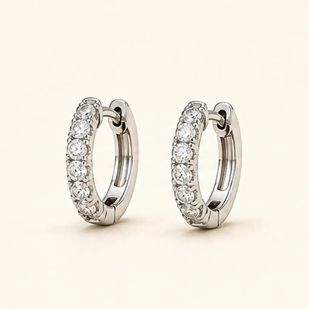 The Diamond Huggies diamond jewellery