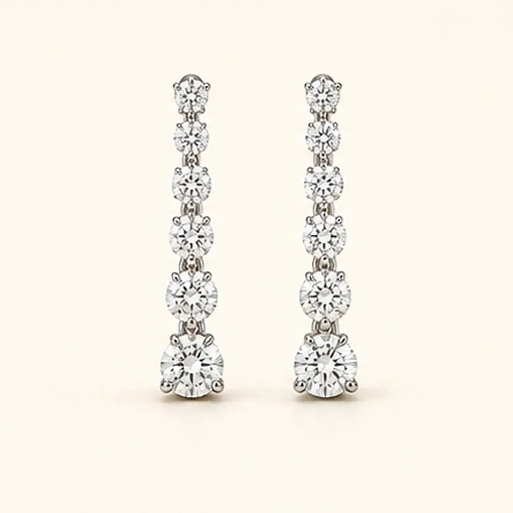 The Line Drops diamond jewellery