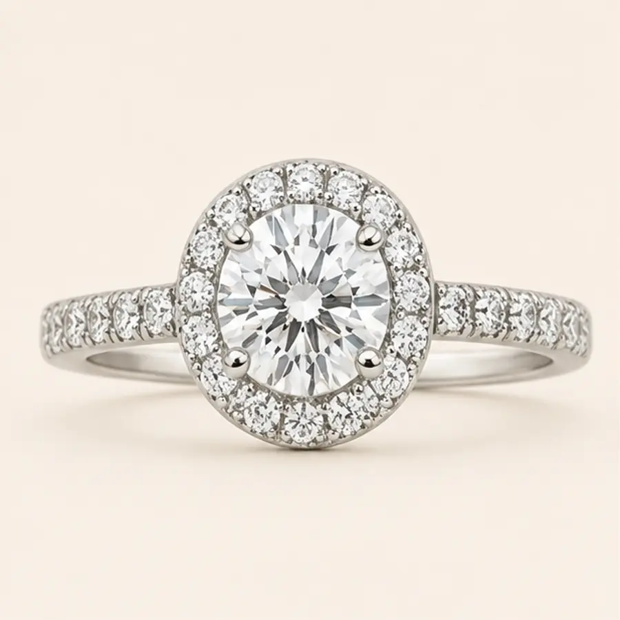 The Rosette diamond jewellery