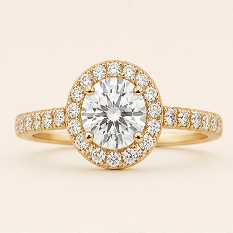 The Rosette diamond jewellery