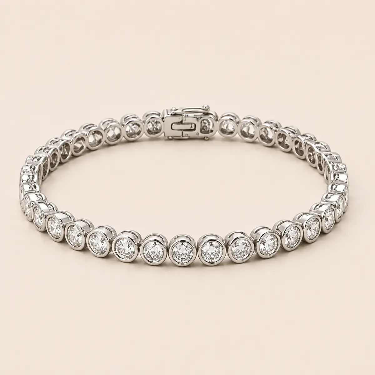 The Bezel Tennis diamond jewellery