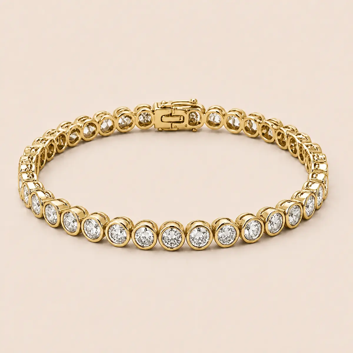 The Bezel Tennis diamond jewellery