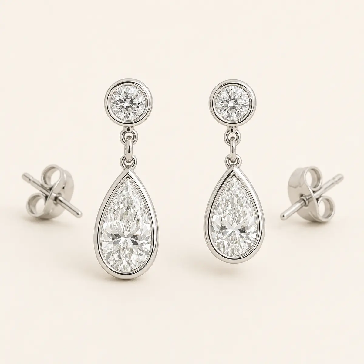 The Orbit Drops diamond jewellery