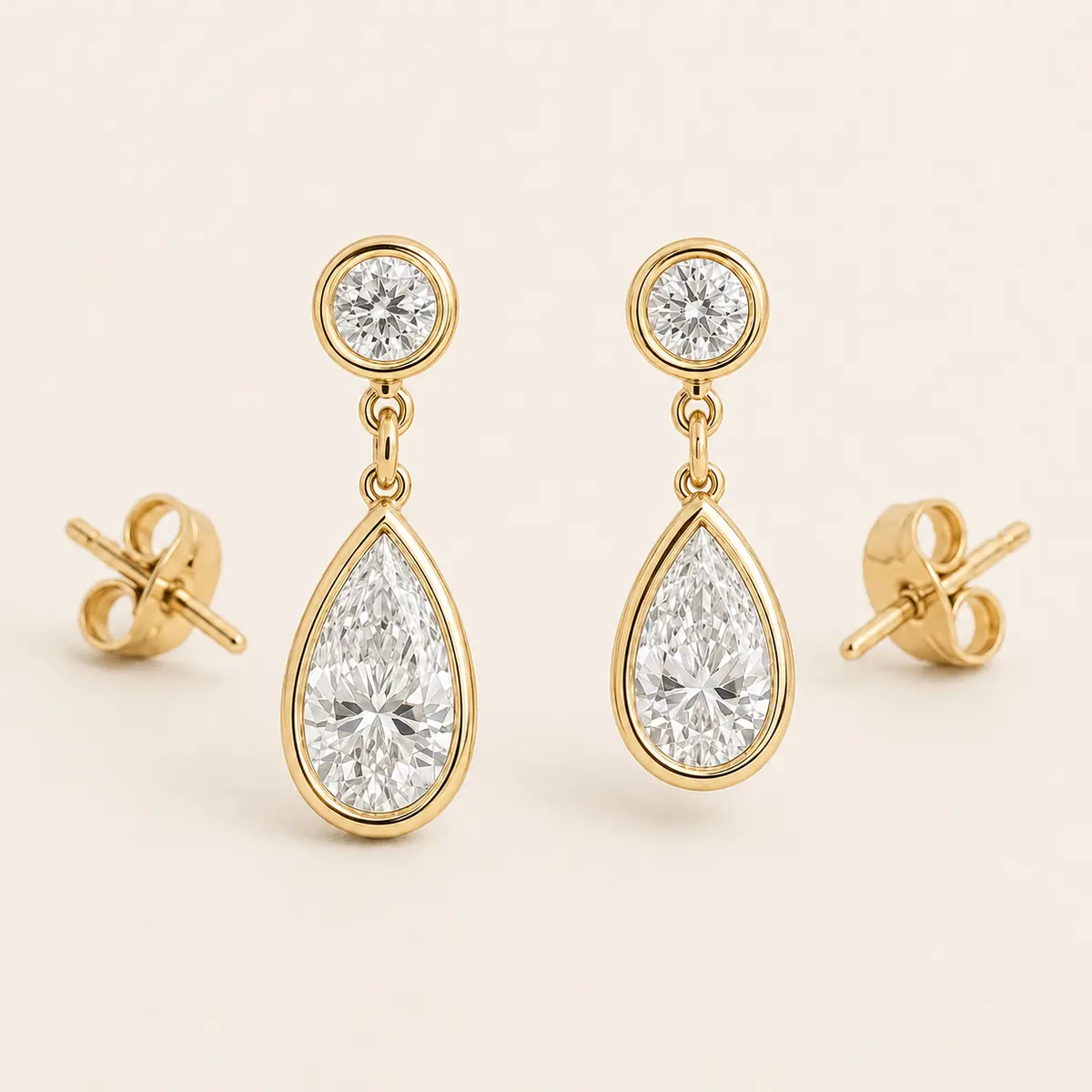 The Orbit Drops diamond jewellery