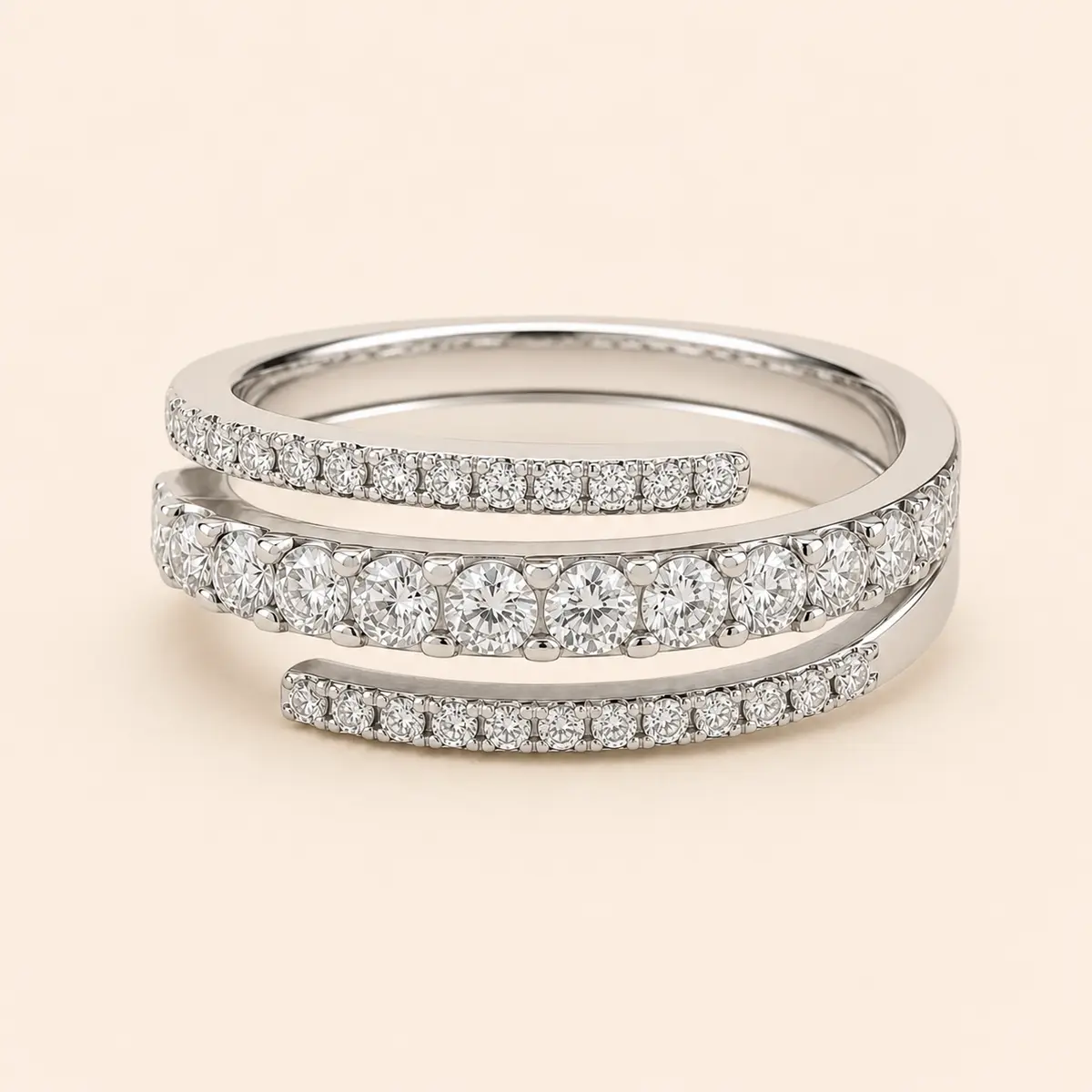 The Diamond Spiral diamond jewellery