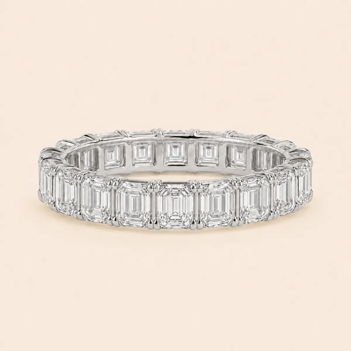 The Emerald Eternity diamond jewellery