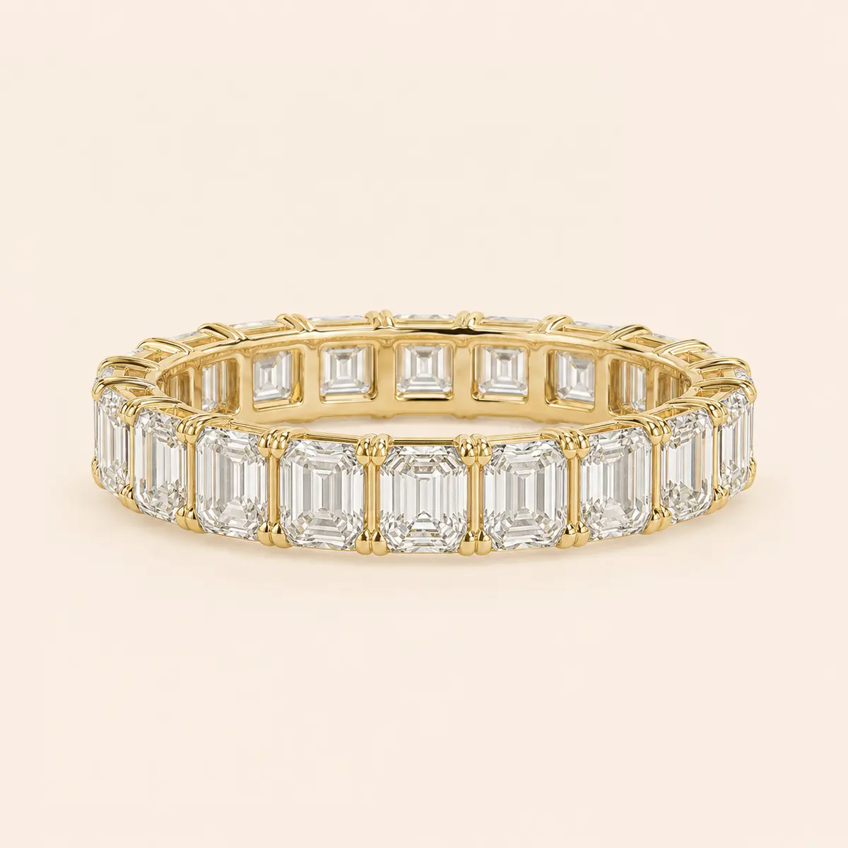 The Emerald Eternity diamond jewellery