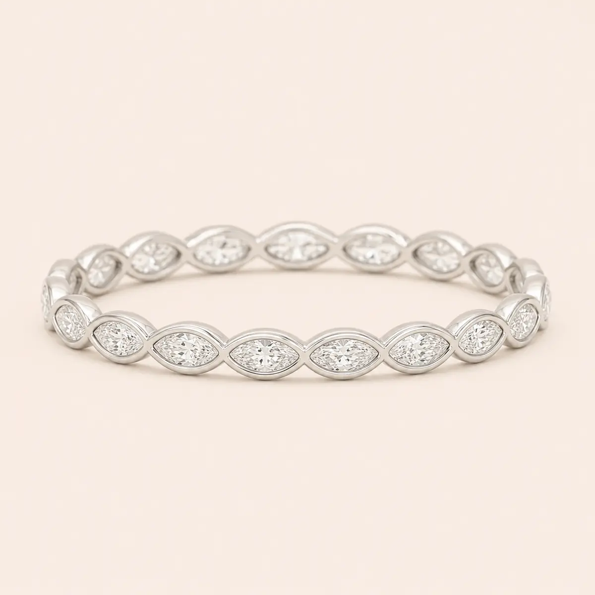 The Marquise Eternity diamond jewellery